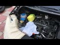 Замена топливного фильтра VW CADDY 1.6 TDI common rail