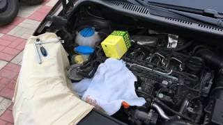 Замена топливного фильтра VW CADDY 1.6 TDI common rail Замена топливного фильтра VW CADDY 1.6 TDI common rail