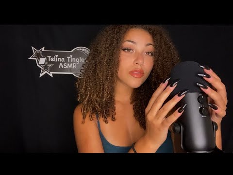 TINGLY BRAIN MASSAGE - Foam & Fluffy Mic Cover [ASMR]
