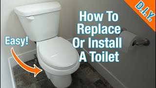 Replace A Toilet Complete Step-By-Step Guide
