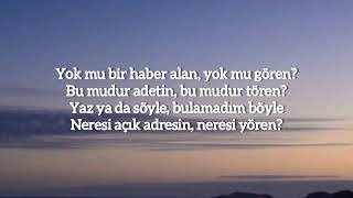 sertap erener-açık adres (sözleri/ lyrics)