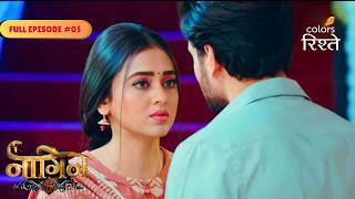 Naagin S6 | Naagin S6 | Mayank Raises a Question at Pratha's Character | Full Ep - 5 | Colors Ris...