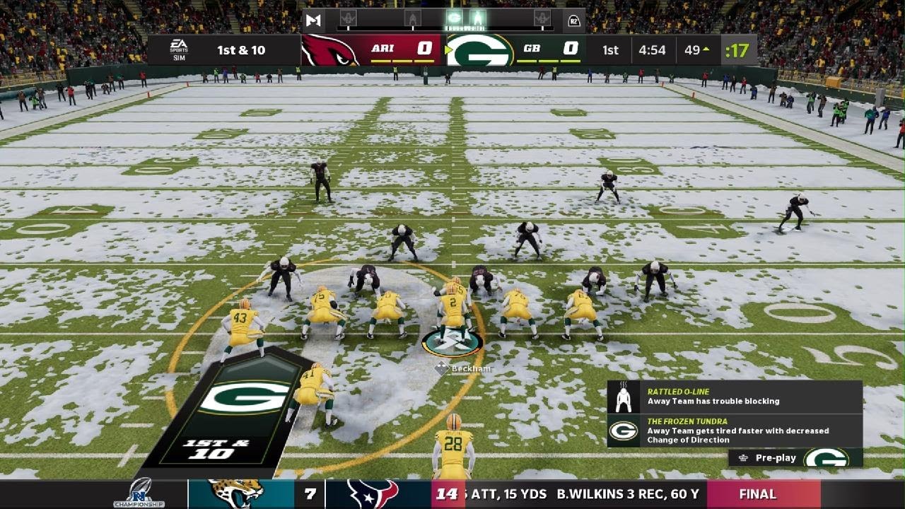 Madden NFL 22 Long Beast Run - YouTube