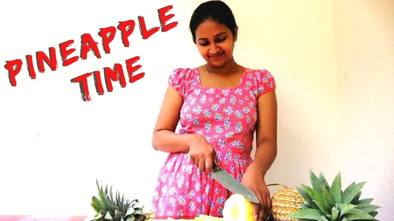 Pineapple Time / Delicious Pineapple Cake & Juice / Prepared by