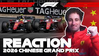 My Reaction to the 2026 Chinese Grand Prix