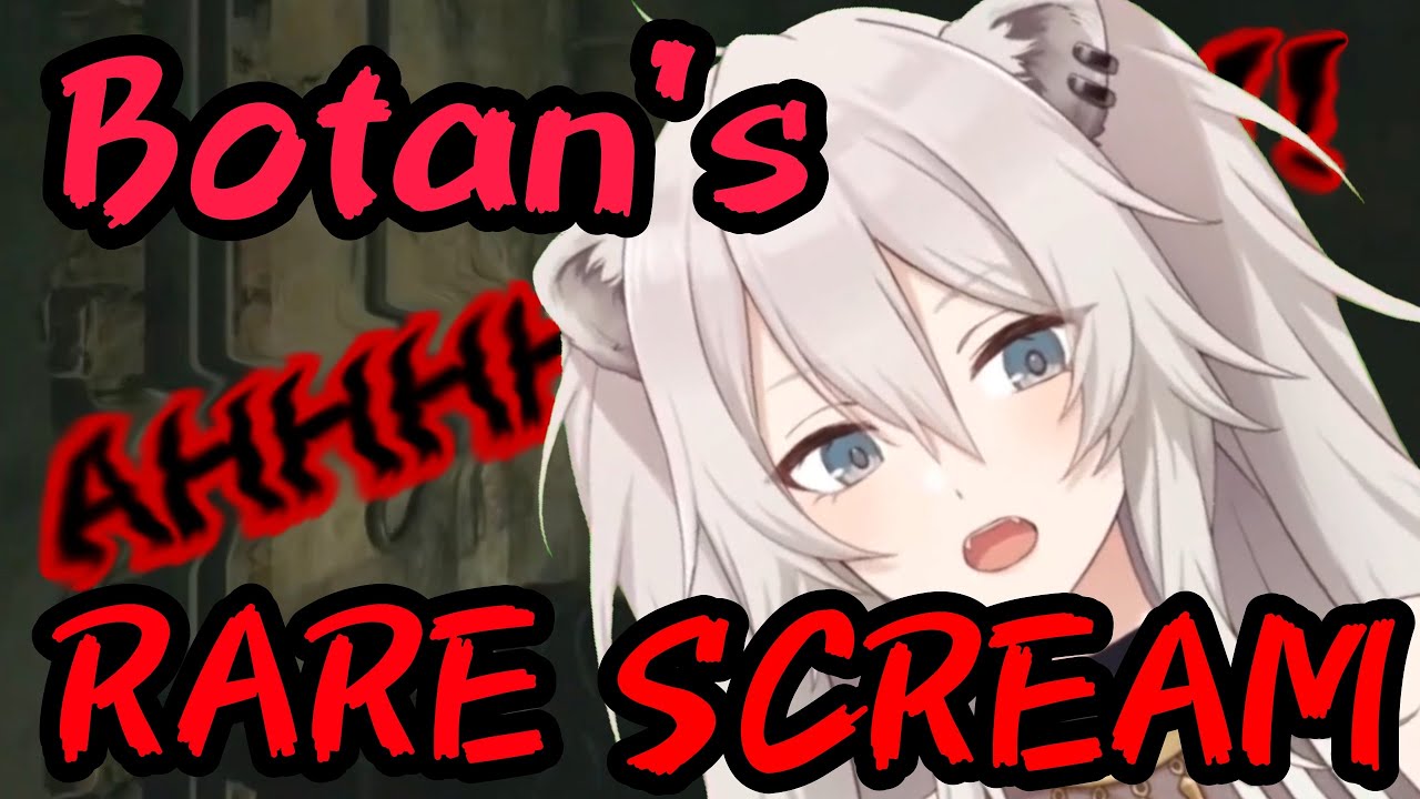 【激レア】ししろんの悲鳴⁉︎ /【SUPER RARE】Botan's Super Rare Scream | Biohazard - YouTube