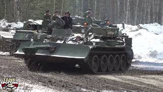 VT-55A ARV Test Drive - T-55 Based Battlefield Engineering Vehicle
