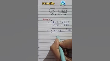 Exponent math simplification | square root math trick | Simplify | #maths #squareroot #iqtest #acter