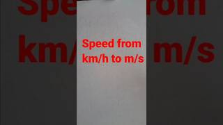 #conversion of K/h to m/s#mathstricks #mathematics#study ##students #education#maths by Jay Prakash