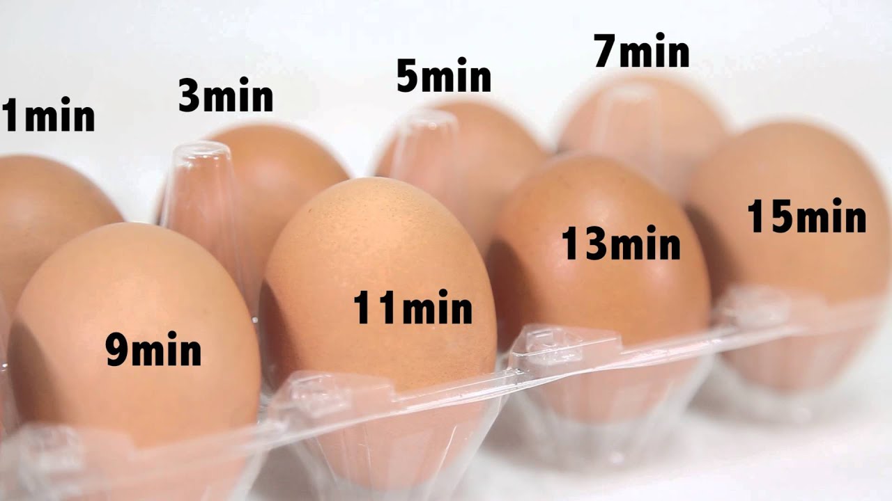 科學短片煮好蛋丨雞蛋煮幾分鐘最佳 Cook Eggs Youtube