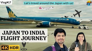 Japan to India Flight Journey Part 1 #indogjvlogs #india #japan #journey #vietnam