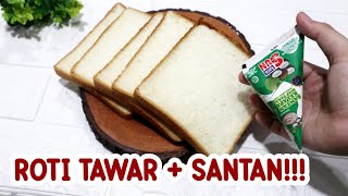 Punya Roti Tawar Dan Santan Di Bikin Gini Enaak Banget