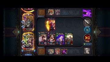 Deck Heroes - Raid defense successfully