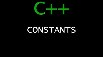 C++ Programming Tutorial 8 - Constants