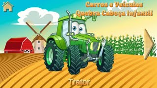 Carros e veículos para Aprender Nomes e Sons | jogo infantil de Quebra Cabeça de Carros screenshot 1
