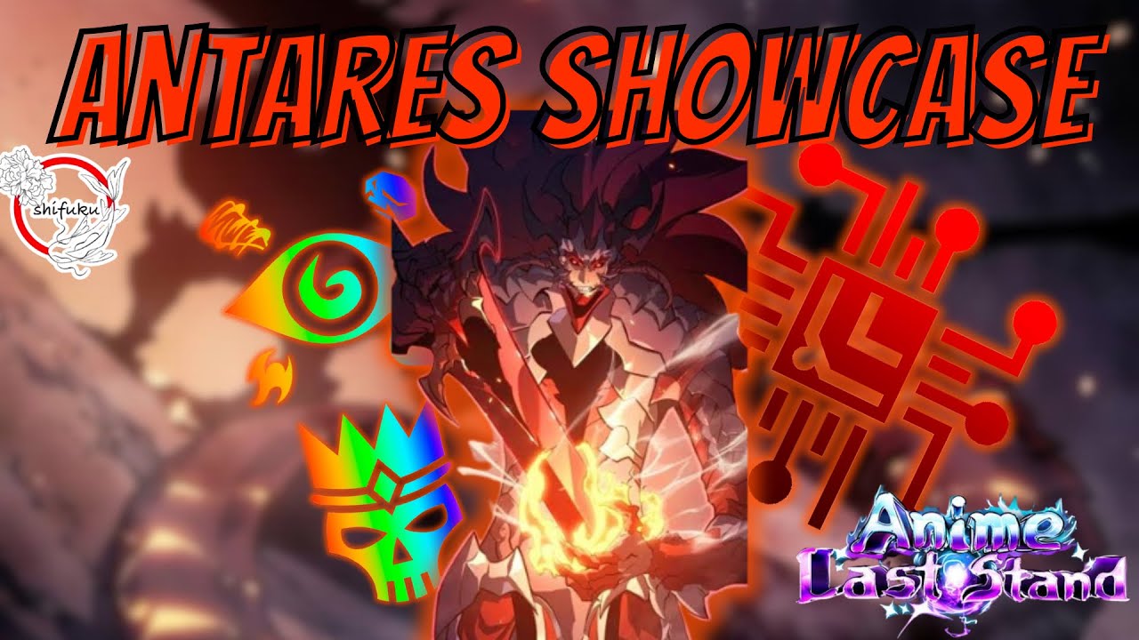 Anime Last Stand Lvl 1 Secret Unit Antares Showcase!! 