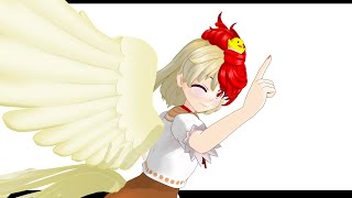 【東方MMD/Touhou MMD】ケボーン！リュウソウジャー Que Boom! Ryusoulger -  Niwatari Kutaka
