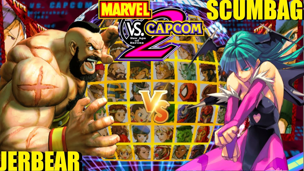 Marvel vs Capcom 2: SCUMBAG vs JERBEAR