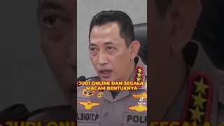 Kapolri intruksikan Berantas judi online dan darat #shorts #kapolri