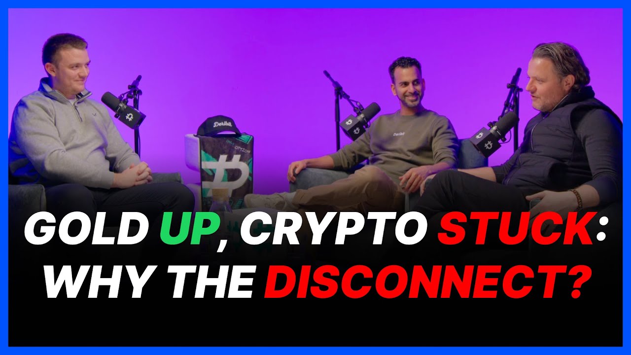 Gold Parabolic, Crypto Still Stuck – Why The Disconnect? #96