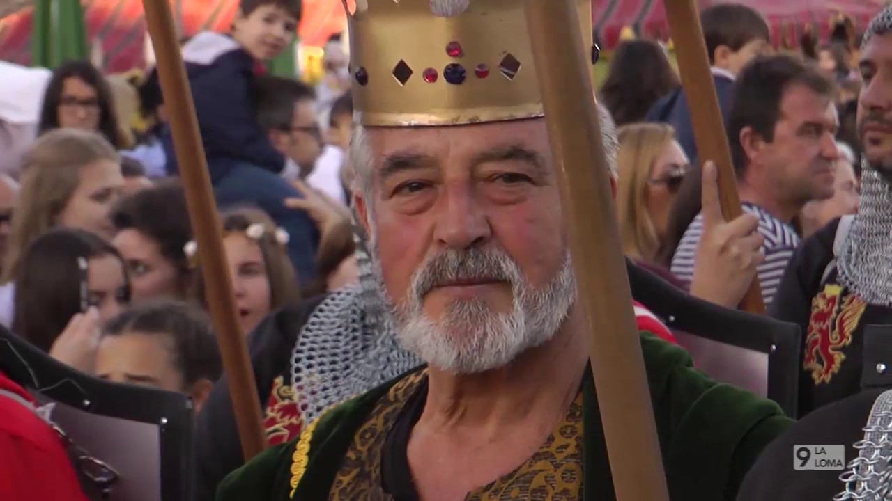 V Fiestas del Medievo de Sabiote 2017 · Procesión de Candelas y batalla de la Serna