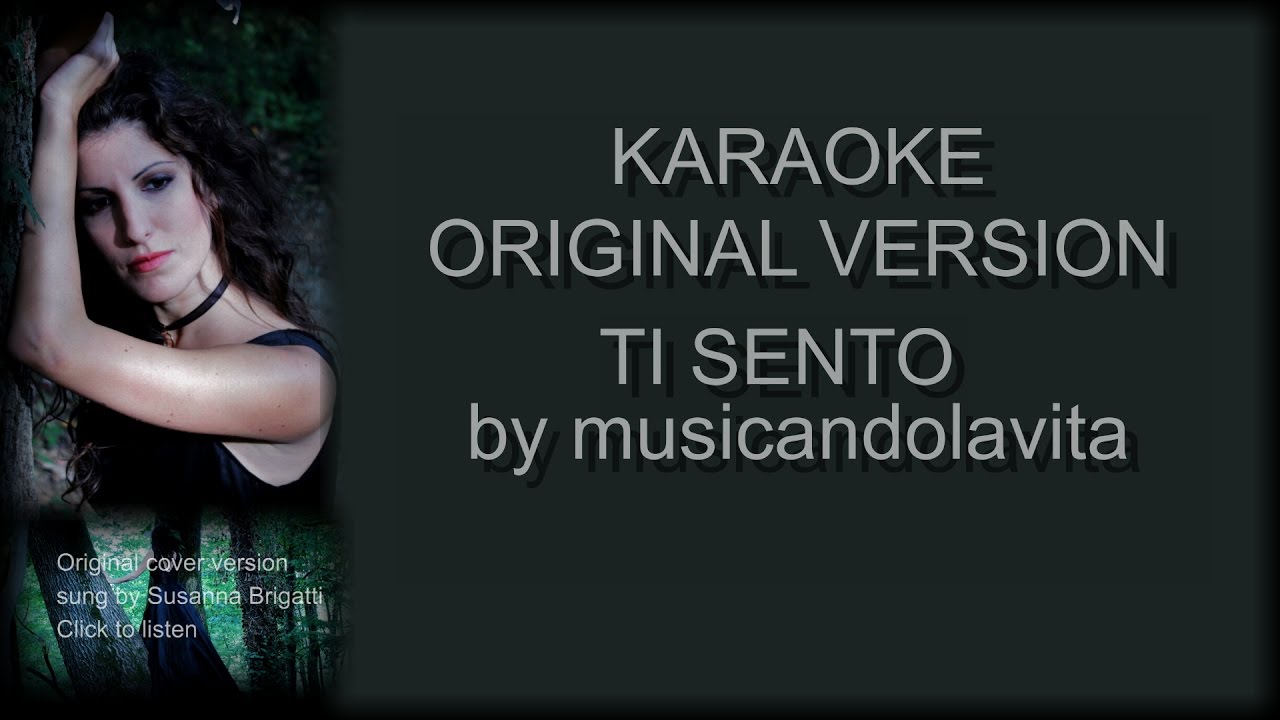 Matia Bazar - Ti sento (karaoke version) - YouTube