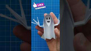 Необычный декор для Хэллоуина. Оригами призрак / Unusual Halloween decor. Origami ghost
