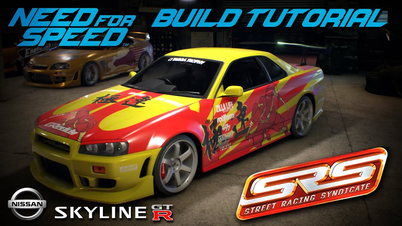 skyline bike Need for Speed 2015 | Street Racing Syndicate Nissan Skyline Build Tutorial | How To Make