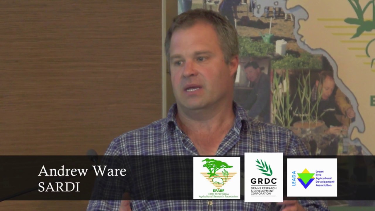 LEADA / EPARF Stubble Extravaganza - Andrew Ware