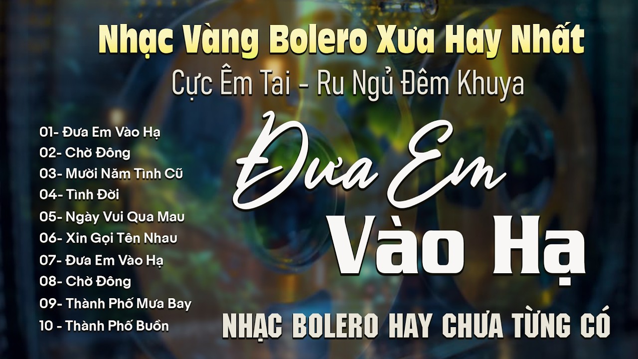 ĐƯA EM VÀO HẠ ✨ BOLERO DIỄN QUÂN Giọng Ca Đặc Biệt Hay 2026 ➤ Nhạc Vàng Xưa Bất Hủ Dễ Ngủ Cực Dễ Ngủ