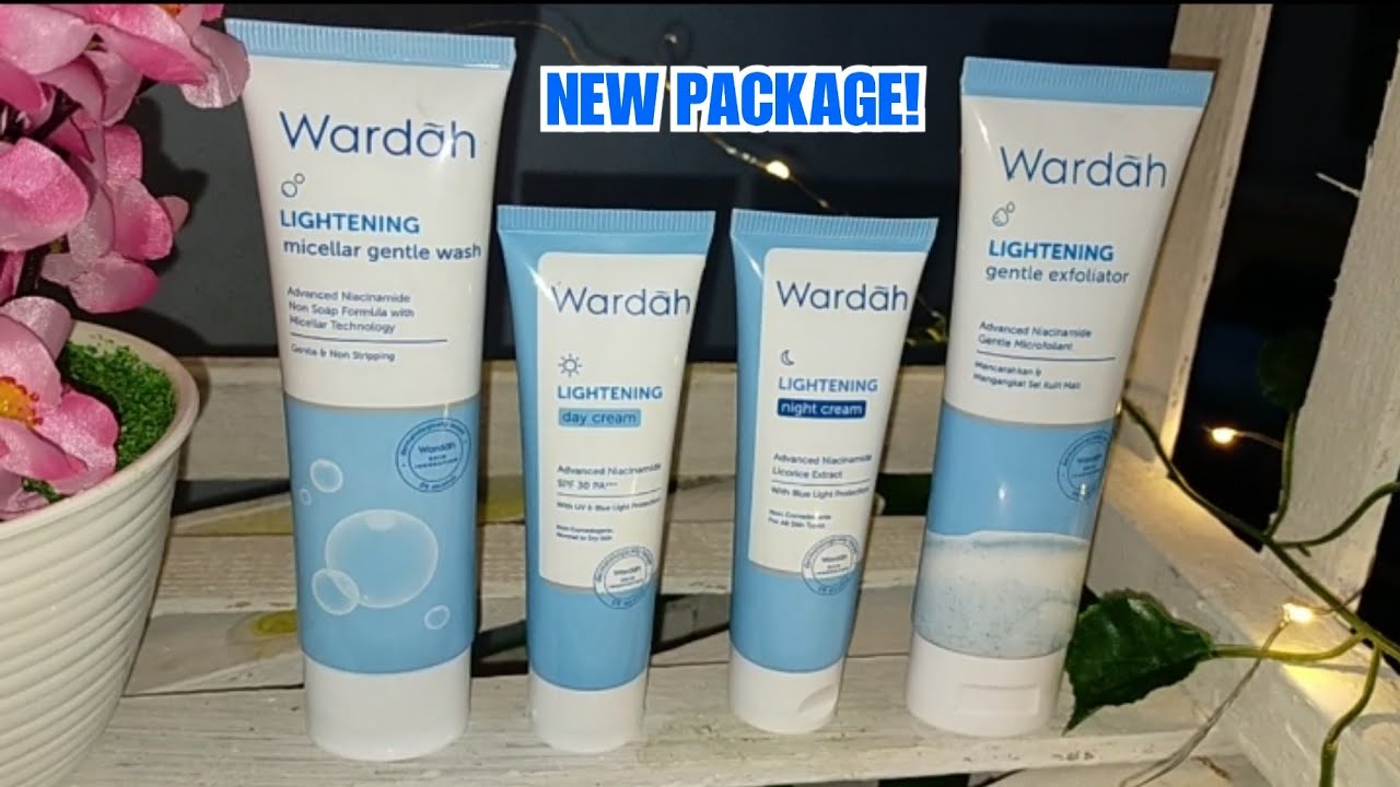 WARDAH LIGHTENING SERIES NEW PACKAGE! - YouTube