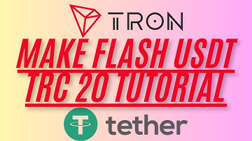 Generate TRC 20 Flash USDT instantly (100% working code)