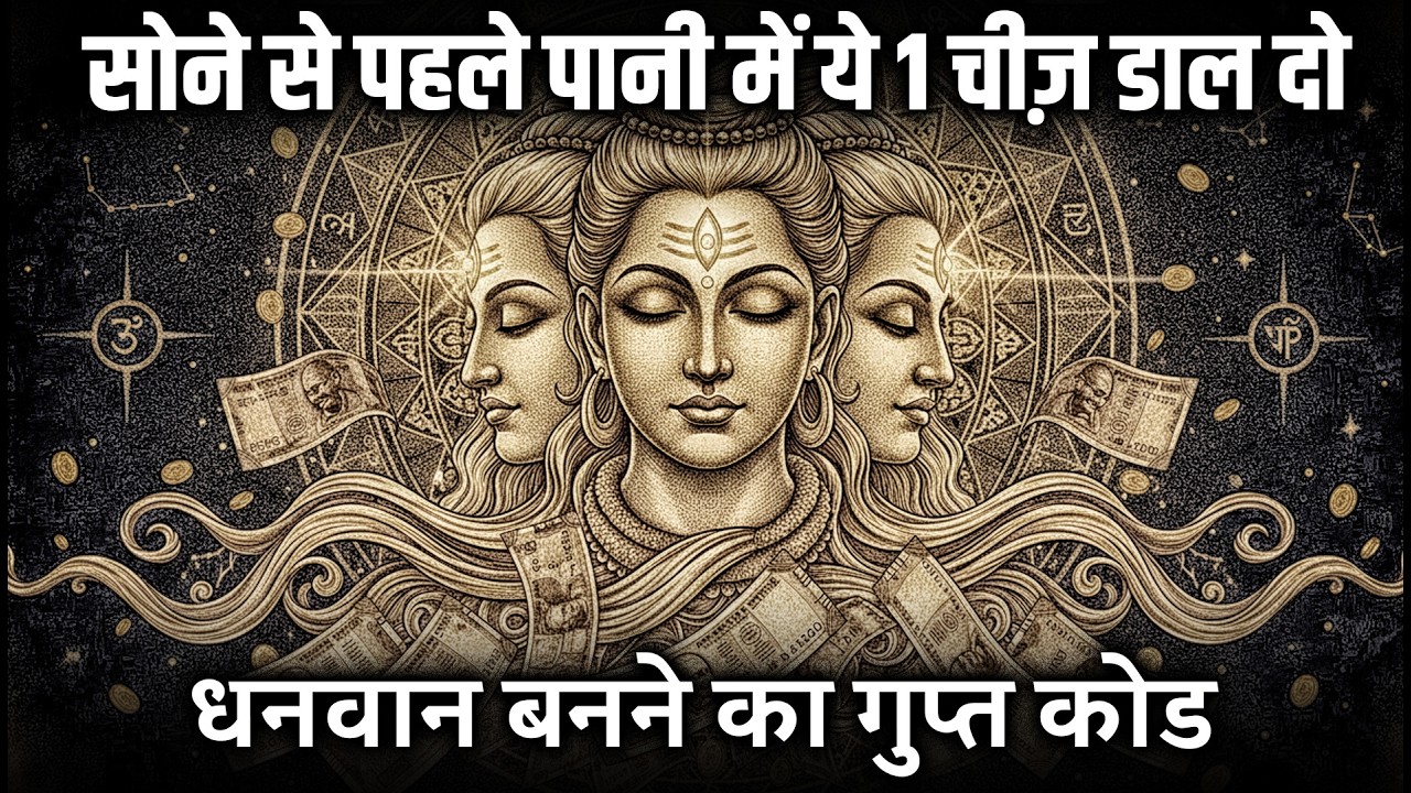 सोने से पहले ये करो! पानी का Secret Code! Brahma Muhurta Manifestation Technique!