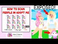 I Caught This FAMOUS YOUTUBER SCAMMING Kids In Adopt Me... Roblox Adopt Me Scammer