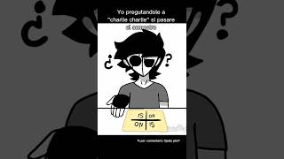 "charlie charlie" , leer comentario fijado 👀 #dibujo  #humor #shorts