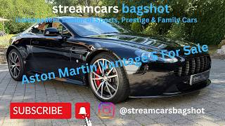 Aston Martin Vantage V8 S manual for sale at Stream Cars Bagshot 