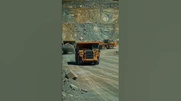 Massive Mining Dump Trucks in Action! 🚧 Heavy Equipment at Work