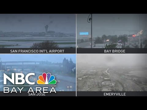 Storm impacts across the Bay Area, California