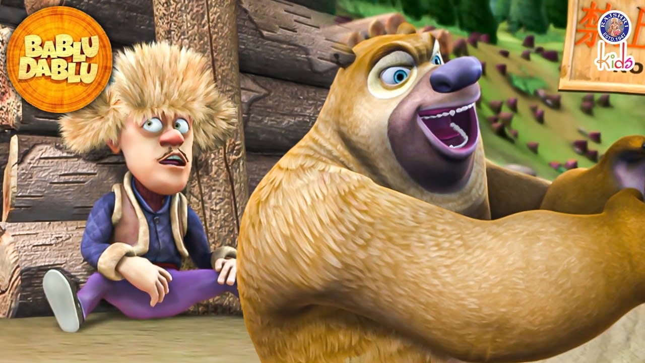 Bablu Dablu Hindi Cartoon Big Magic | No Hunting Day | Bablu Dablu Lakkha | Action Cartoon