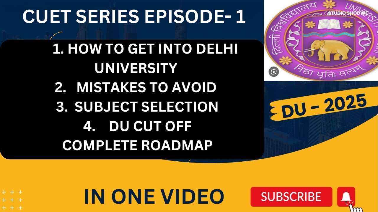 HOW TO GET ADMISSION IN DELHI UNIVERSITY #delhiuniversity # ...