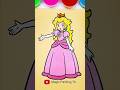 Princess Peach💕#trending #cartoon #supermario #mario #shortfeed #forkids #magicpaintingtv #kidsart