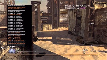 Project Prime v9 [Mw2/CFG] 2014 Best CFG Mod Menu (No Jailbreak) No Unknown CMD + Download