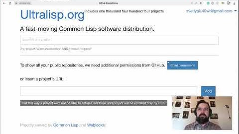 Ultralisp - fast quicklisp distribution