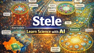 Vascular Bundle study with Ai #vairal #science #biology #botany #sciencevairal #studywithAi