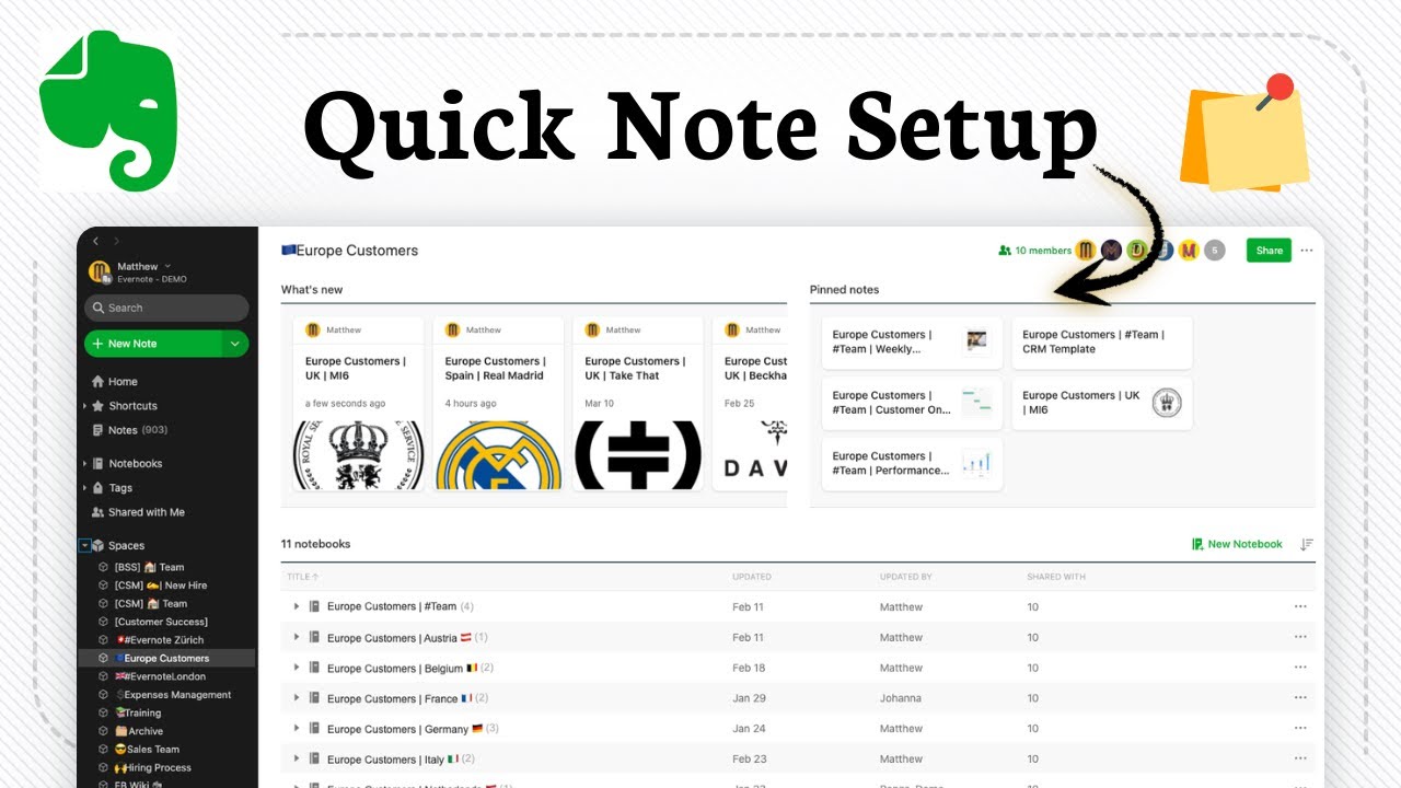 How To Create Note Evernote (Notes for Beginners) - YouTube