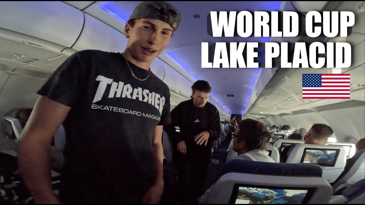 ON EST ARRIVÉ AUX US !! Lake PLacid let's go