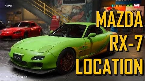 Mazda RX-7 Abandoned Car Location and Pursuit - NFS Payback