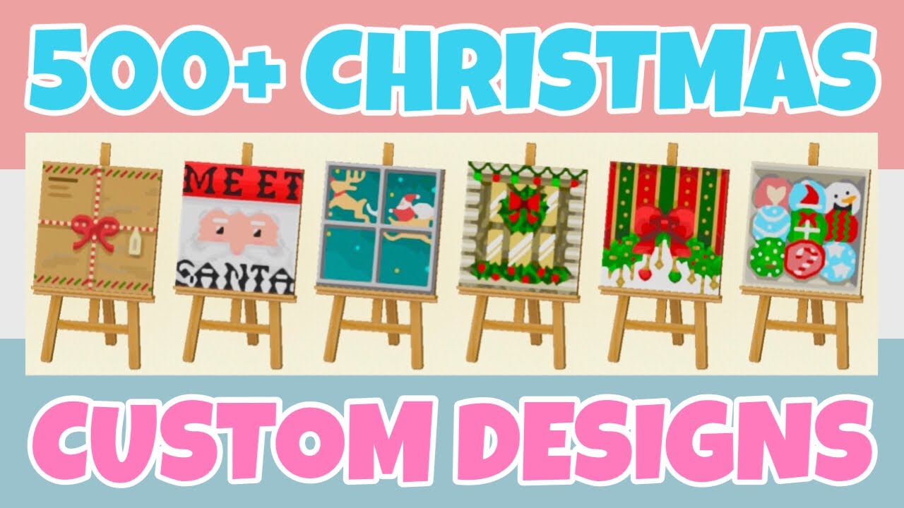 Best 500+ Christmas Custom Designs In Animal Crossing New Horizons (Design  ID Codes) - YouTube