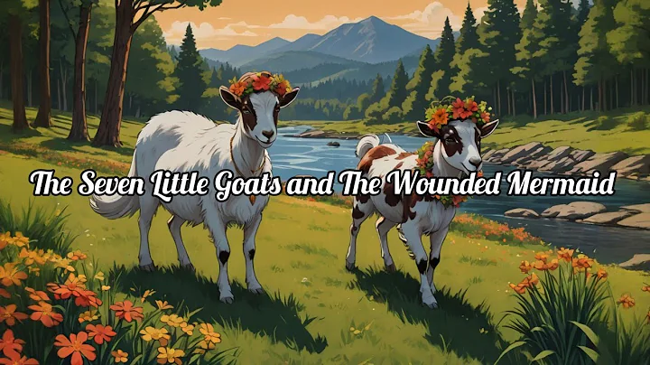 “The Seven Goats and the Wounded Mermaid – Magical English Story for Kids”