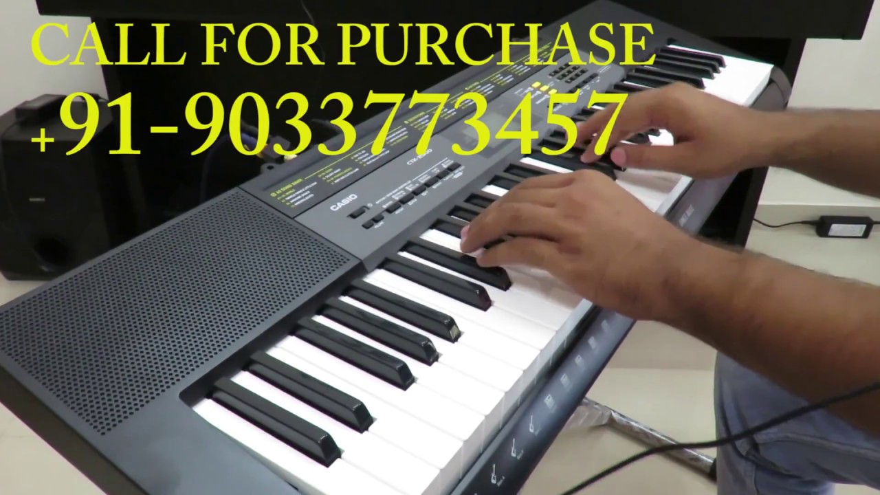 CASIO CTK 2500 ALL SOUNDS INDIAN AND WESTERN DEMO - YouTube